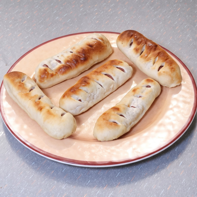 Beef Hotdog Pastries (Manaqish) - Pic.